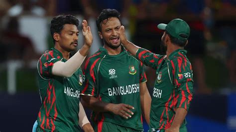 T20 World Cup results: Bangladesh beat Nepal to reach Super 8s.
